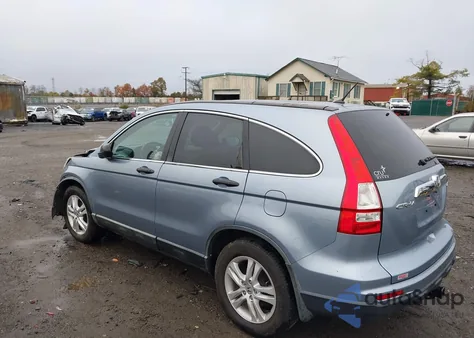 2010 Honda Cr-V Ex из США, поврежденный, VIN 5J6RE4H5XAL006236